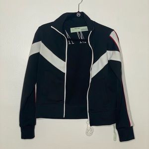 Women’s off-white track jacket